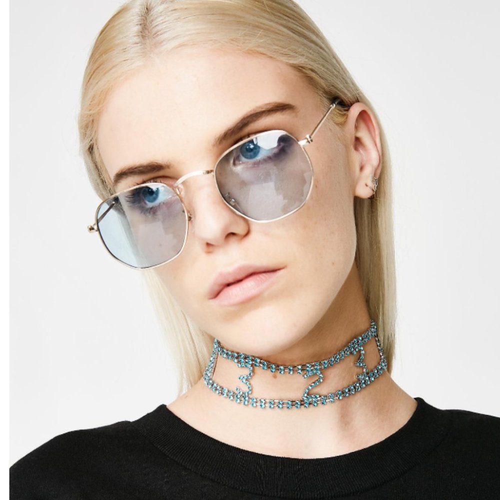 Make offer! REP' LA CRYSTAL CHOKER